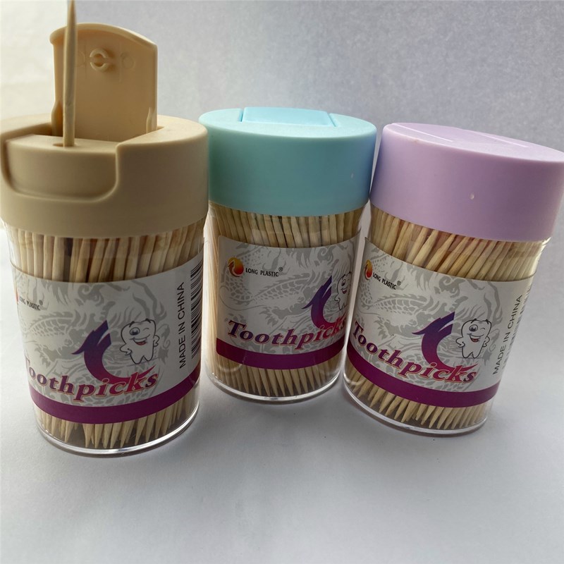 High Quality Bottled Bamboo Toothpick Portable Bottle Disposable Foreign Trade Export Double Pointed Toothpick High Quality Bottled Bamboo Toothpick Portable Bottle Disposable Foreign Trade Export Double Pointed Toothpick