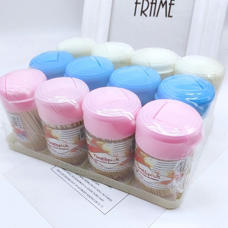 Creative Trash Simple Toothpick Disposable Bamboo Double-Headed Toothpick Wholesale for Hotels and Restaurants Creative Trash Simple Toothpick Disposable Bamboo Double-Headed Toothpick Wholesale for Hotels and Restaurants