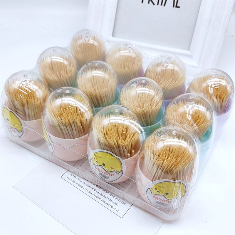 Creative Trash Simple Toothpick Disposable Bamboo Double-Headed Toothpick Wholesale for Hotels and Restaurants Creative Trash Simple Toothpick Disposable Bamboo Double-Headed Toothpick Wholesale for Hotels and Restaurants