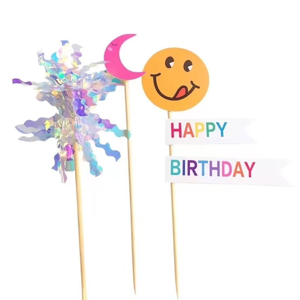 Birthday Cartoon Card Inserts Cake Insert Card Happy Birthday Cartoon Toothpick Inserts Cake Decoration Supplies Birthday Cartoon Card Inserts Cake Insert Card Happy Birthday Cartoon Toothpick Inserts Cake Decoration Supplies