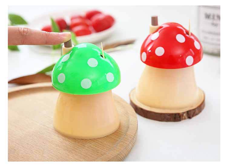 Creative Cute Mushroom Toothpick Box Automatic Pop-up Push Button Toothpick Bottle Portable Toothpick Holder Storage Tank Toothpick Holder Creative Cute Mushroom Toothpick Box Automatic Pop-up Push Button Toothpick Bottle Portable Toothpick Holder Storage Tank Toothpick Holder