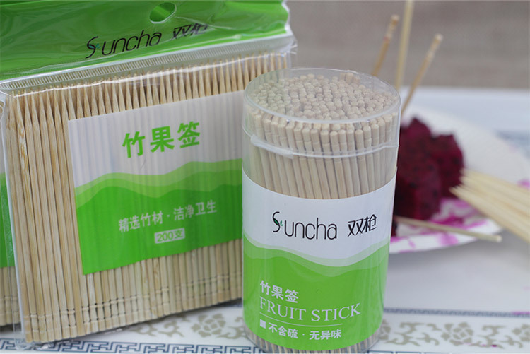 Toothpick Bamboo Disposable Bamboo Stick Long and Thick Toothpick Disposable Fruit Toothpick Skewers Toothpick Cake Fork Toothpick Bamboo Disposable Bamboo Stick Long and Thick Toothpick Disposable Fruit Toothpick Skewers Toothpick Cake Fork