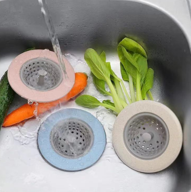 Kitchen Straw Press Floor Drain