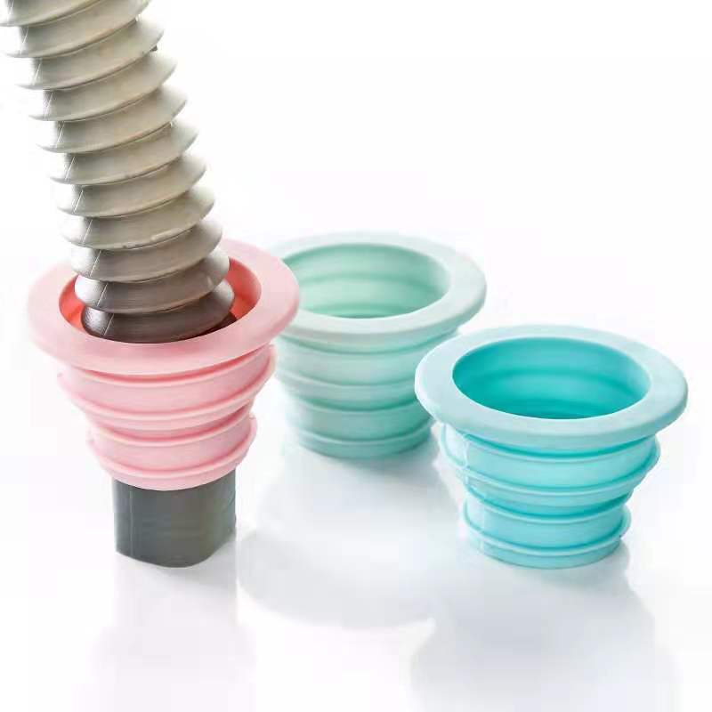 Deodorant Bathroom Anti-Blocking Inner Core Silicone Floor Drain Cover Closed Kitchen Bathroom Floor Drain One Piece Dropshipping