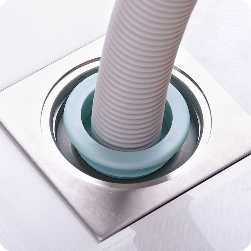 Deodorant Bathroom Anti-Blocking Inner Core Silicone Floor Drain Cover Closed Kitchen Bathroom Floor Drain One Piece Dropshipping