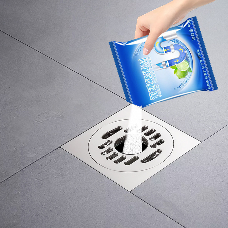 New Pipe Dredge Agent Kitchen Floor Drain Toilet Toilet Fantastic Unblocking Product Deodorant Oil Stain Agent Wholesale