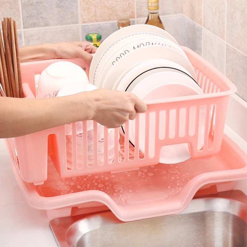 Kitchen li shui bowl wears plastic to put bowl chopsticks to wear bowl dish to wear receive box to buy content to wear cupboard landing Angle to wear li shui basket
