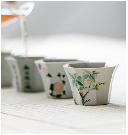 Dehua Sheep Fat Jade HandCarved Auspicious Cloud Cover Bowl Thin Tire Not Hot Tea Bowl Kung Fu Tea Set Ceramic Whiteware