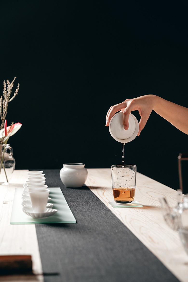 Dehua Sheep Fat Jade HandCarved Auspicious Cloud Cover Bowl Thin Tire Not Hot Tea Bowl Kung Fu Tea Set Ceramic Whiteware