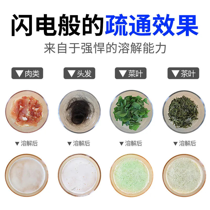 Pipe Dredge Agent Strong Kitchen and Toilet Toilet Floor Drain Toilet Blockage Cleaning Deodorant Manufacturer