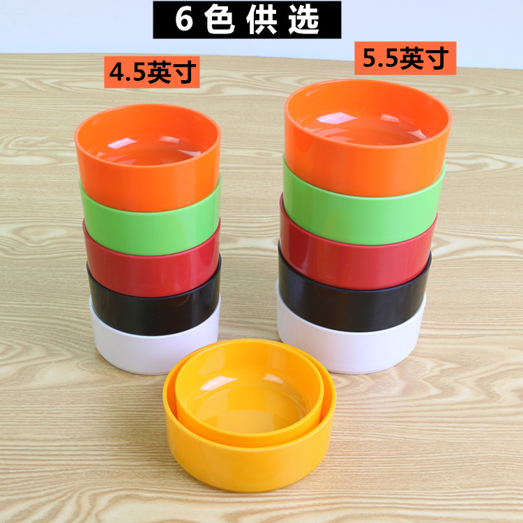 whole color miamine imitation porcelain nei Pan hotpot restaurant plate barbecue skewers dish mushrooms deep bowl