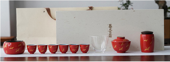 Green Ceramic Cover Bowl Imitation Song Carved Begonia Pattern Tea Bowl Kung Fu Tea Set Tea Cup Gracked Glaze Pattern