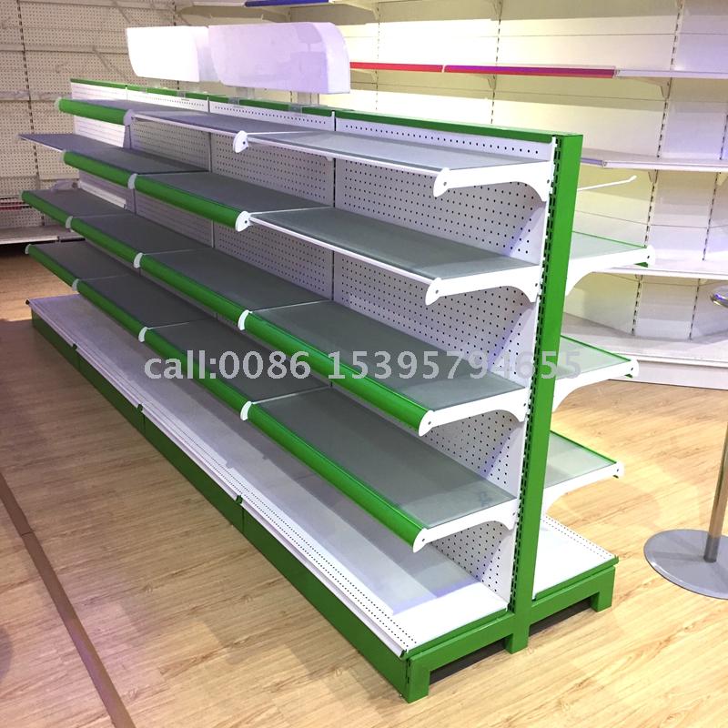Supermarket shelves back hole plate shelves large shelves high grade shelves