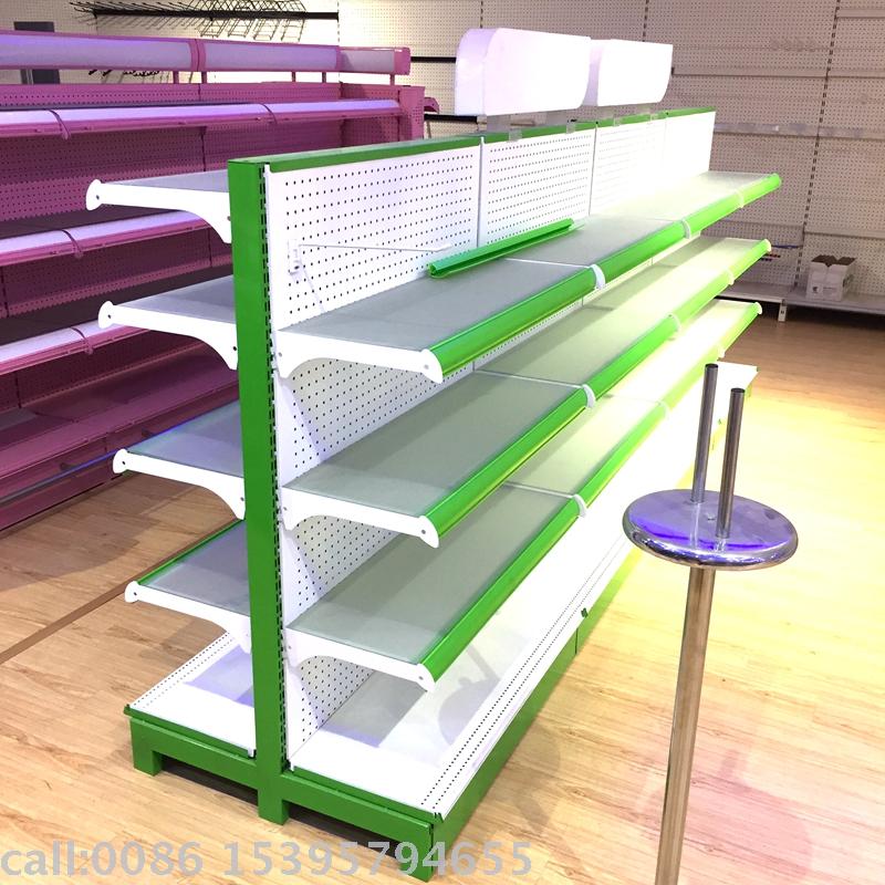 Supermarket shelves back hole plate shelves large shelves high grade shelves Supermarket shelves back hole plate shelves large shelves high grade shelves