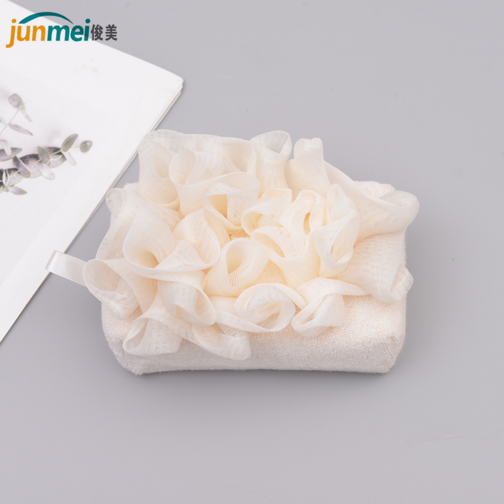 Bath Gloves Foaming Double-Sided Bath Towel Household Large Floral Ball Bath Dual-Use Shower Net Ball Bath Back Rub Artifact