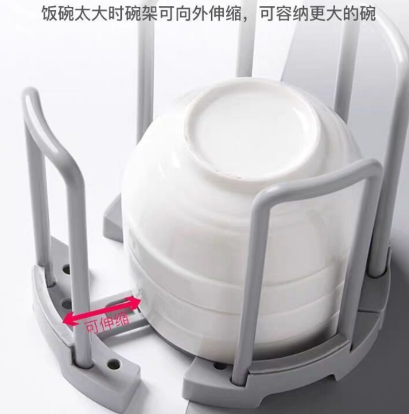 Kitchen Drain Bowl Rack Kitchen Tableware Storage Rack Bowl Rack Cabinet inside Storage Dish Rack Kitchen Rack