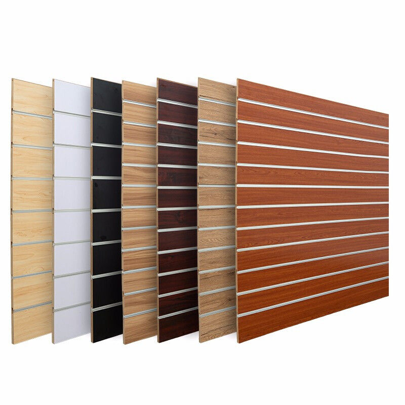 Trough Plate Wood Board Decoration Board Universal Board Universal Board Exhibition Board Hanging Wallboard MDF Slot Board