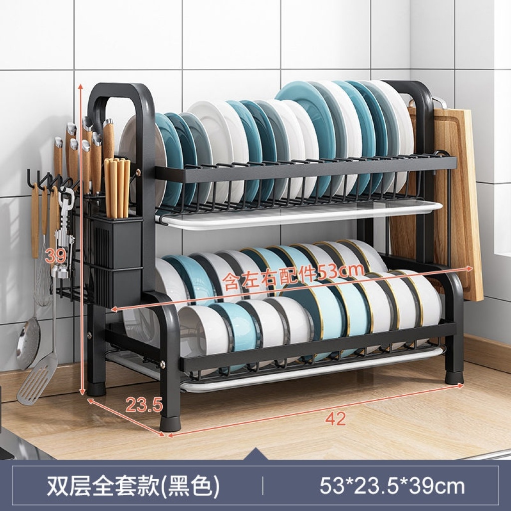 Kitchen Storage Rack Table Top Dish Draining Rack Small Household Dish Rack Plate Storage Rack Multi-Functional in Cabinet Kitchen Storage Rack Table Top Dish Draining Rack Small Household Dish Rack Plate Storage Rack Multi-Functional in Cabinet