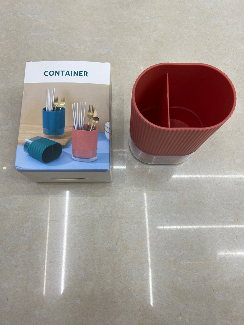 Chopstick Canister Tableware Cage Mildew-Proof Chopsticks Basket Chopsticks Draining Rack Chopsticks Storage Box Knife, Fork and Spoon Chopstick Holder