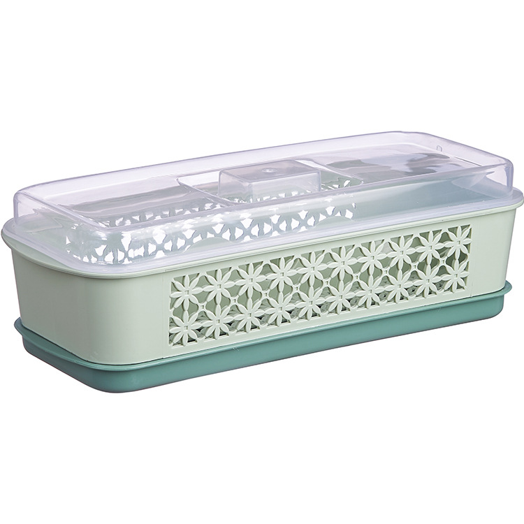 Mildew-Proof Storage Case Creative Drain Household Tableware Chopsticks Mildew-Proof Kuaizi Kitchen Spoon Storage Box Bucket Chopsticks