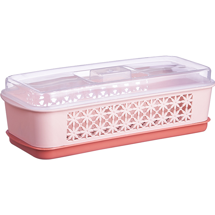 Mildew-Proof Storage Case Creative Drain Household Tableware Chopsticks Mildew-Proof Kuaizi Kitchen Spoon Storage Box Bucket Chopsticks