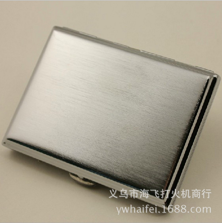Boutique nopostage spear 16 pack 312 chrome plated wire drawing and smoking cigarette lighter wholesale
