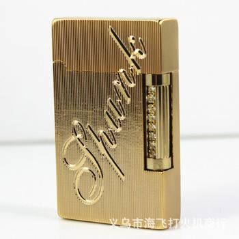 SK28-D08 Division of Parker SPUNK langsheng Golden logo gift boutique wholesale metal lighters lighter sound human being rattled
