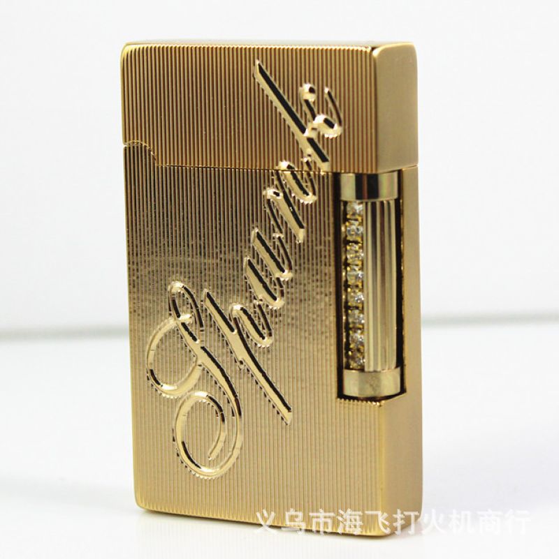 SK28-D08 Division of Parker SPUNK langsheng Golden logo gift boutique wholesale metal lighters lighter sound human being rattled
