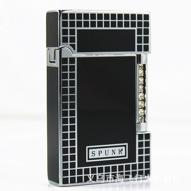 Si Paike SPUNK langsheng lighter black box with gift box wholesale human being rattled metal lighter