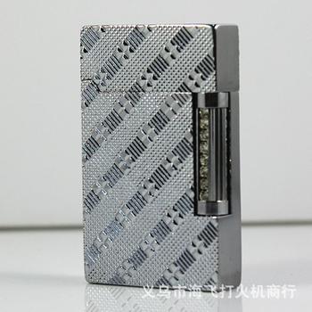 SK28-D04 Division of Parker SPUNK langsheng lighter silver plum squares gift box wholesale human being rattled metal lighter