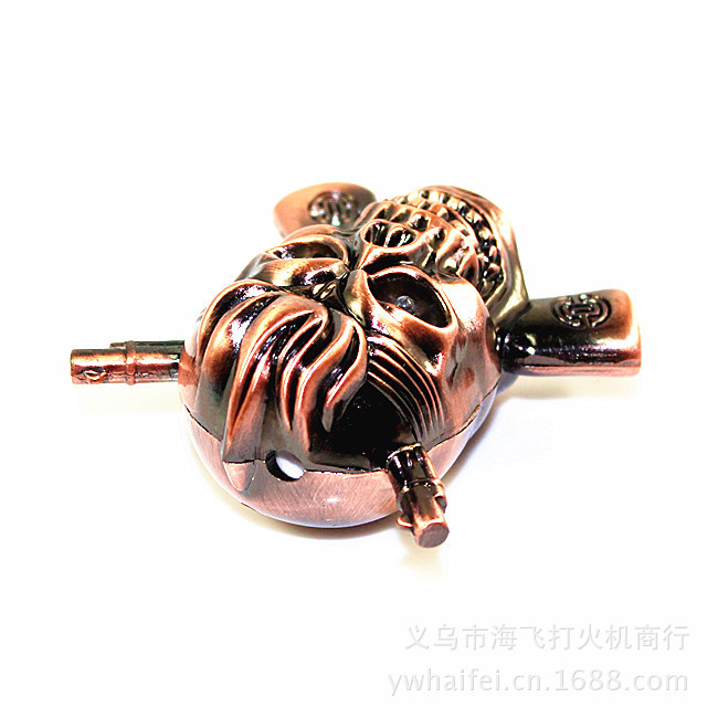The supply of 599 flash skull Guaijiao metal lighter and Yanju into new ideas The supply of 599 flash skull Guaijiao metal lighter and Yanju into new ideas