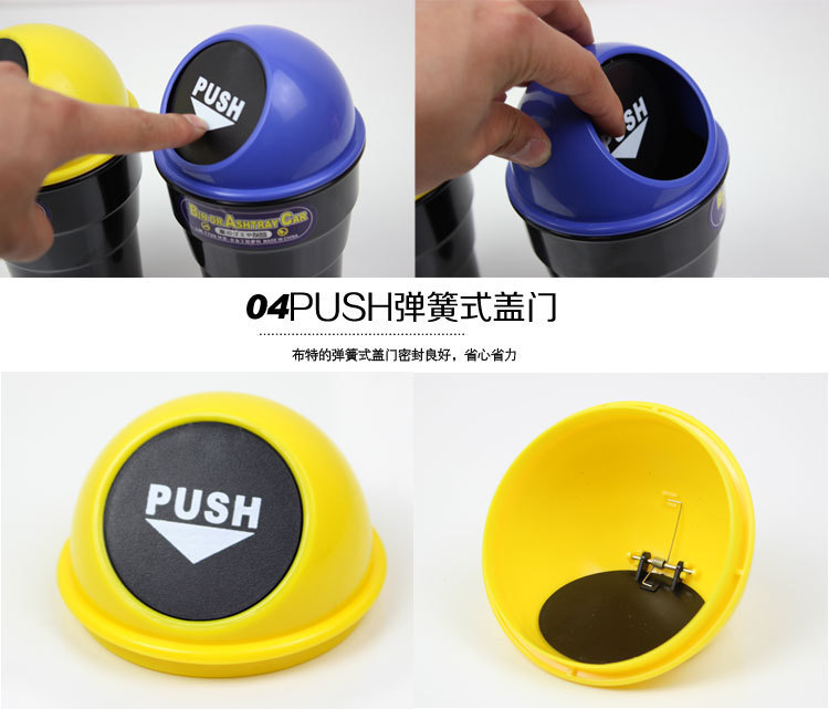 Car dustbin Car use garbage bag storage box