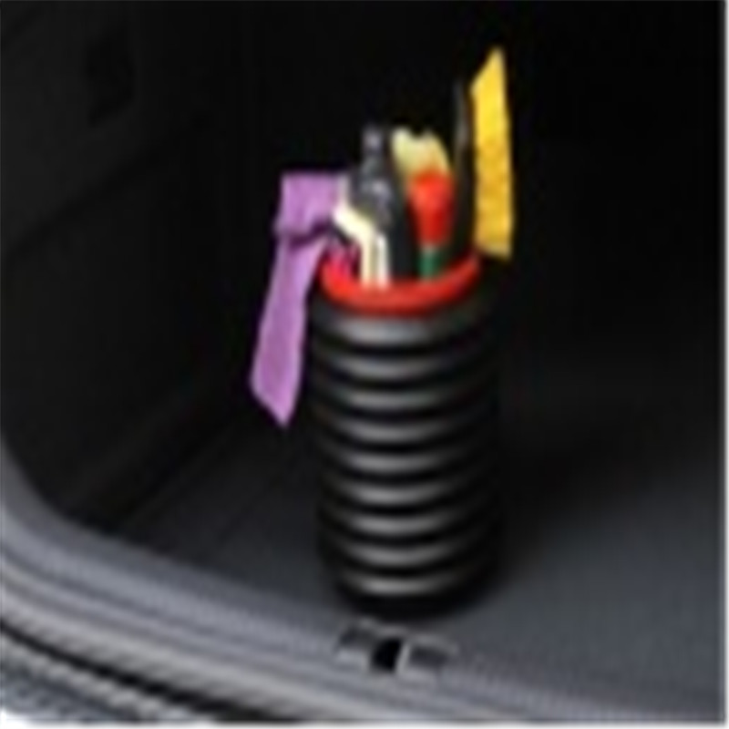 Vehicle mounted telescopic box trash car magic folding bucket sundries telescopic dustbin