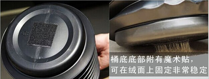 Vehicle mounted telescopic box trash car magic folding bucket sundries telescopic dustbin