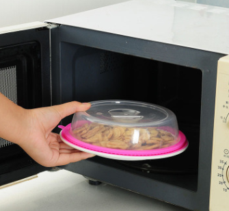Stackable Refrigerator Bowl Dish Preservation Cover Microwave Oven Special Heating Oil Leak Prevention Cover Sealed Bowl Cover