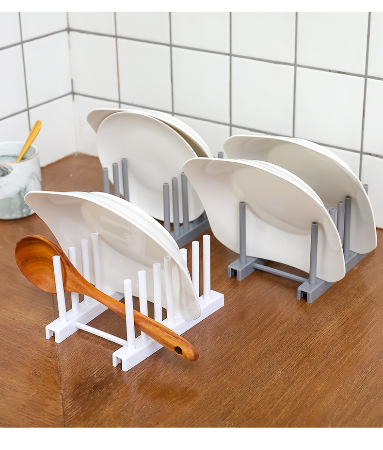T Household Plastic Dish Rack Kitchen Tableware Storage Draining Rack Removable Storage Rack Plate Pot Cover Rack Wholesale T Household Plastic Dish Rack Kitchen Tableware Storage Draining Rack Removable Storage Rack Plate Pot Cover Rack Wholesale
