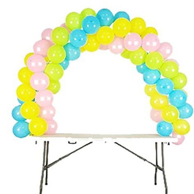 Birthday Decoration Small Arch Set Table Arch Detachable Portable Table Balloon Display Stand Support Frame