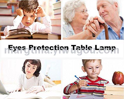 amazon 3D LED Lamp Table Desk Reading Light with Touch Control Adjustments (White)AVS-R568