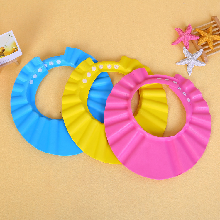 Manufacturers whole children shampoo cap whole bath cap infant bath cap baby shampoo cap multifunctional adjustable