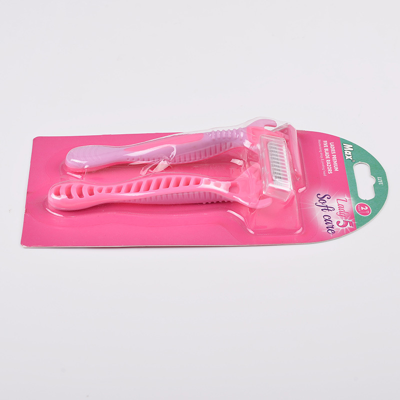 Max Manufacturer Women&#039;s Five-Layer Hair Trimmer Disposable Manual Hair Shaver Sanitary Knife Head Private Armpit Hair Lumbar Intervertebral Disc
