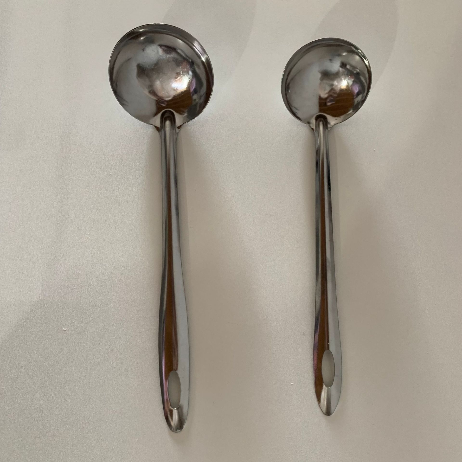 410 Stainless Steel Hot Pot Spoon Soup Ladle Perforated Ladle Kitchen Cooking Spoon Colander Hotel Gift Gift Can Carve Writing
