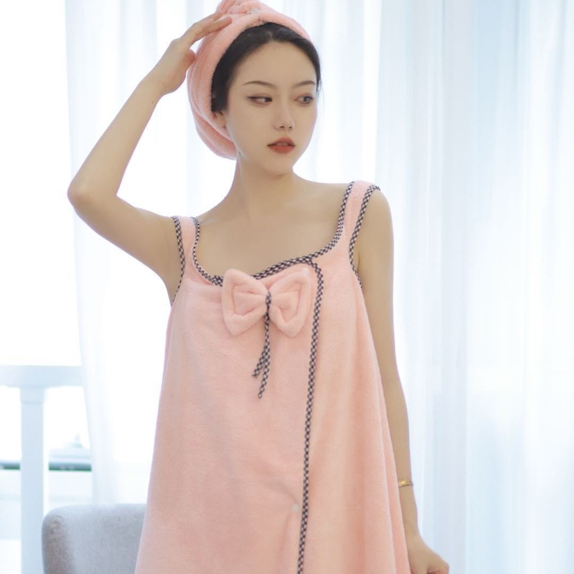 Women's Bath Towel Can Be Worn and Wrapped in Summer, Household Size Is Water-Absorbing Quick-Drying Bath Skirt Larger than Pure Cotton Variety of Bath Towels Women's Bath Towel Can Be Worn and Wrapped in Summer, Household Size Is Water-Absorbing Quick-Drying Bath Skirt Larger than Pure Cotton Variety of Bath Towels