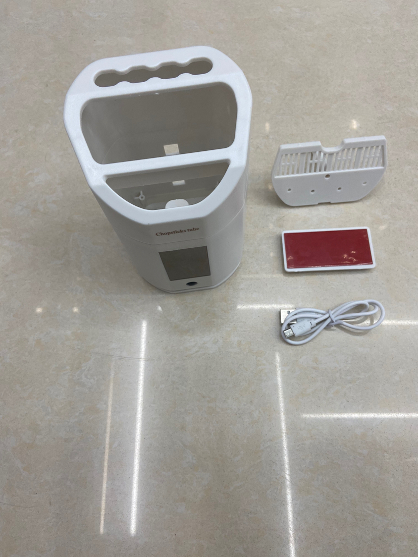 Kitchen Intelligent Sterilization Disinfection Chopsticks Holder Chopsticks Disinfection Sterilization Chopstick Canister Solar Charging Disinfection Storage Bucket