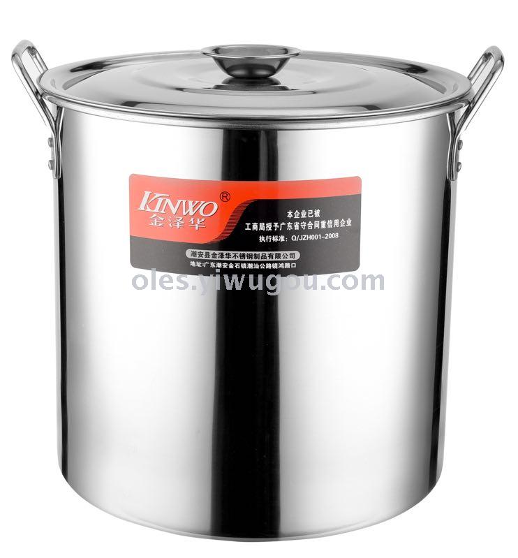 Stainless steel soup ladle, stainless steel soup pot, stainless steel soup bucket.