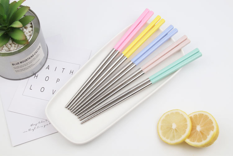 Wheat Straw Stainless Steel Chopsticks Material Degradable Chopsticks Family Restaurant Restaurant Chopsticks Large Quantity Can Be Customized Wheat Straw Stainless Steel Chopsticks Material Degradable Chopsticks Family Restaurant Restaurant Chopsticks Large Quantity Can Be Customized