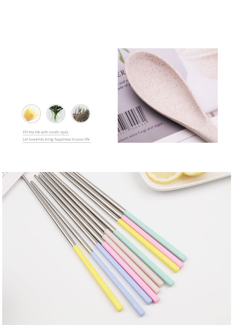 Wheat Straw Stainless Steel Chopsticks Material Degradable Chopsticks Family Restaurant Restaurant Chopsticks Large Quantity Can Be Customized Wheat Straw Stainless Steel Chopsticks Material Degradable Chopsticks Family Restaurant Restaurant Chopsticks Large Quantity Can Be Customized