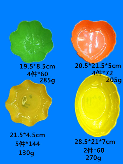 Melamine stock spot Melamine color fruit tray a large number of new models
