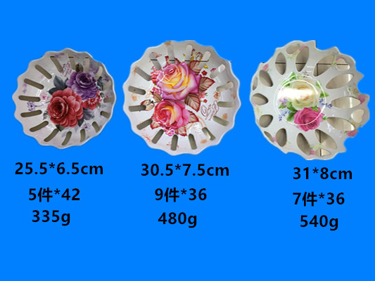 Melamine fruit tray was imitation ceramic exquisite fruit tray was a large number of spot stock low price processing style, price concessions