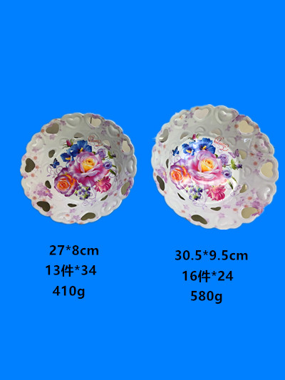 Melamine fruit tray was imitation ceramic exquisite fruit tray was a large number of spot stock low price processing style, price concessions