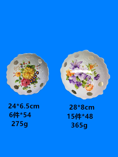 Melamine fruit tray was imitation ceramic exquisite fruit tray was a large number of spot stock low price processing style, price concessions